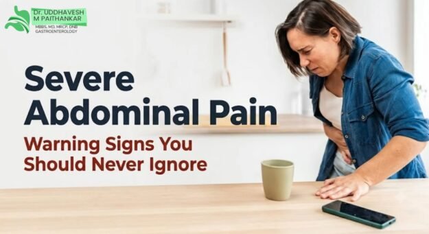 warning signs of abdominal pain